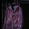 ISAMU KATAYAMA BACKLASH The Line “T-244AL” 925 STERLING SILVER TEMPESTI ITALY STEER HOODED RIDERS BORDEAUX 2025のイメージ