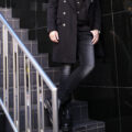 ISAMU KATAYAMA BACKLASH × FIXER (イサムカタヤマ バックラッシュ × フィクサー) Stretch Skinny Denim Pants FIX-2117-02 ストレッチ スキニー デニム パンツ BLACK (ブラック) MADE IN JAPAN (日本製)のイメージ