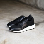 WH (ダブルエイチ) WHA-0001 FASTER Last (ファスター ラスト) FRENCH KIP LEATHER SNEAKERS フレンチキップ レザー スニーカー BLACK × WHITE (ブラック × ホワイト) MADE IN JAPAN (日本製) 2025 【ご予約開始】愛知 名古屋 Alto e Diritto altoediritto アルトエデリット