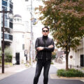 Balvenie Wilhelm (バルヴェニー ヴィルヘルム) No.02 SINGLE RIDERS 925 SILVER (ナンバーゼロツー シングルライダース 925シルバー) COW LEATHER (カウレザー) レザージャケット シングルライダース ジャケット BLACK (ブラック) Made In England (イギリス製)【Special Model】【ご予約受付中】のイメージ