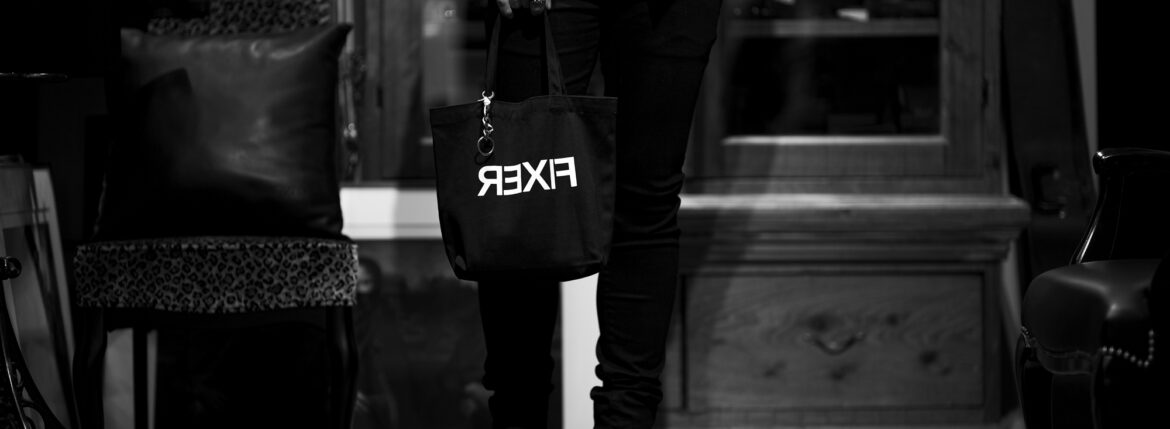 FIXER "FTB-01" フィクサー トートバック キャンバス 8オンス バッグ BAG TOTE BAG 愛知 名古屋 Alto e Diritto altoediritto アルトエデリット