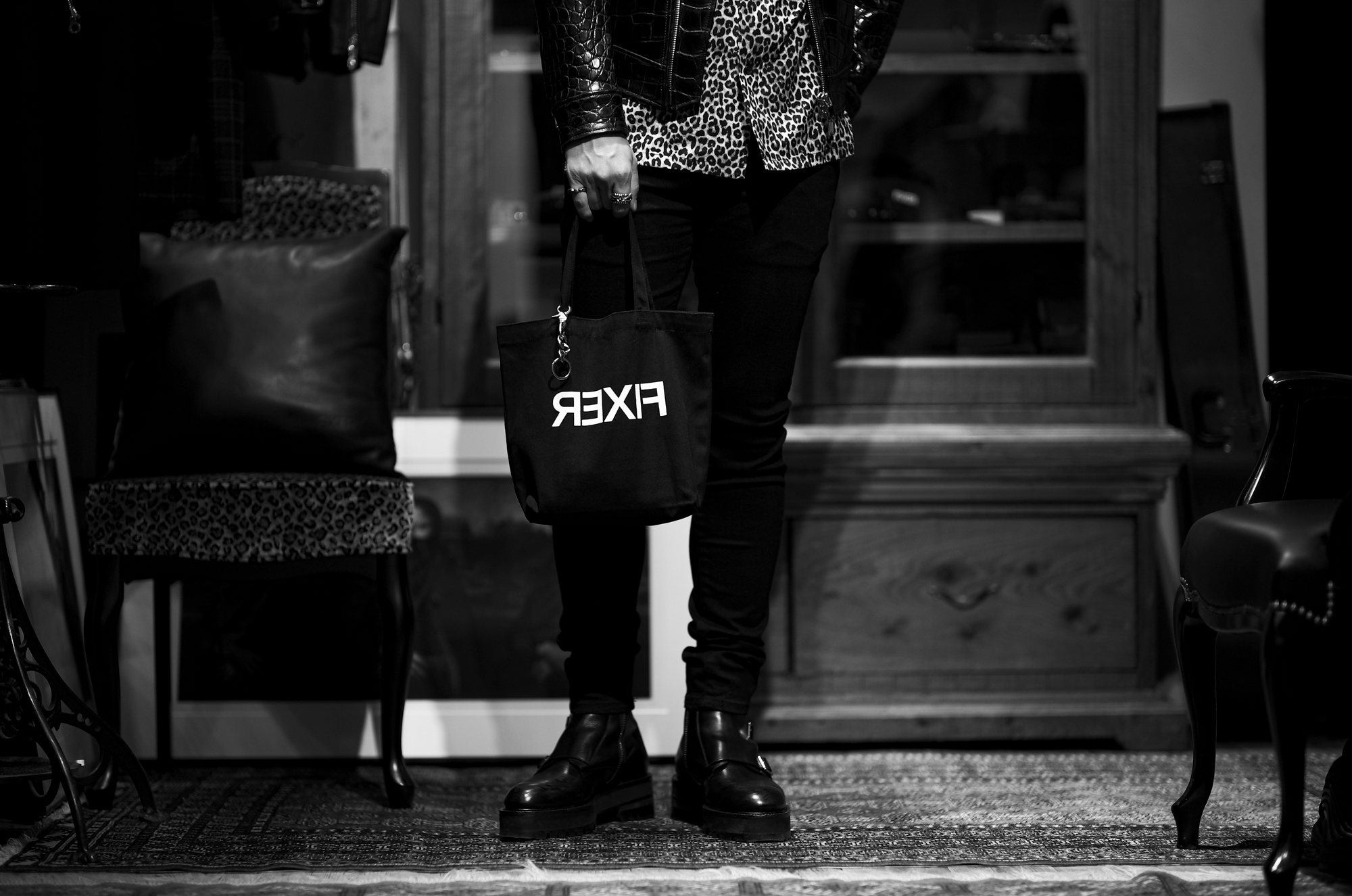FIXER "FTB-01" フィクサー トートバック キャンバス 8オンス バッグ BAG TOTE BAG 愛知 名古屋 Alto e Diritto altoediritto アルトエデリット