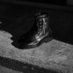 PRISONER (プリズナー) ID2017 COMBAT BOOTS 925 SILVER (ID2017 コンバットブーツ 925シルバー) ASTARTE CALF (アスタルト カーフ) ミリタリー ブーツ BLACK CALF (ブラックカーフ) プリズナー 925シルバー コンバットブーツ レザーブーツ 編み上げブーツ 愛知 名古屋 Alto e Diritto altoediritto アルトエデリット