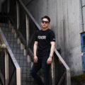 ROLL × FIXER (ロール × フィクサー) FTS-12 FIXER Logo Print T-shirt プリント Tシャツ BLACK (ブラック) 【ご予約受付中】【2025.4.17(Thu)～2025.5.11(Sun)】のイメージ
