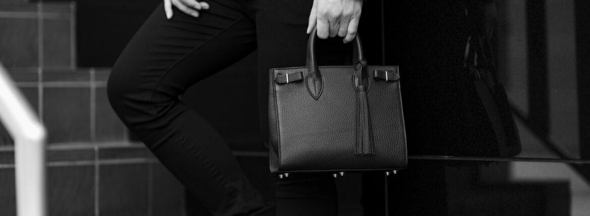 ACATE × cuervo bopoha KARIF MINI SHRINK LEATHER NERO 2025 アカーテ クエルボヴァローナ カリフミニ シュリンクレザー ブラック ミニバック バック 愛知 名古屋 Alto e Dirittio altoediritto アルトエデリット