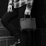 ACATE × cuervo bopoha KARIF MINI SHRINK LEATHER NERO 2025 アカーテ クエルボヴァローナ カリフミニ シュリンクレザー ブラック ミニバック バック 愛知 名古屋 Alto e Dirittio altoediritto アルトエデリット
