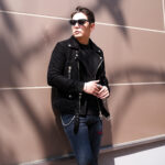 Balvenie Wilhelm (バルヴェニー ヴィルヘルム) No.01 DOUBLE RIDERS 925 SILVER (ナンバーゼロワン ダブルライダース 925シルバー) DEER OIL BACK SUEDE LEATHER (ディア オイル バック スウェード) スウェードレザー ジャケット ダブルライダース ジャケット BLACK (ブラック) Made In England (イギリス製) 愛知 名古屋 Alto e Diritto altoediritto 東京 TOKYO レザージャケット ライダースジャケット