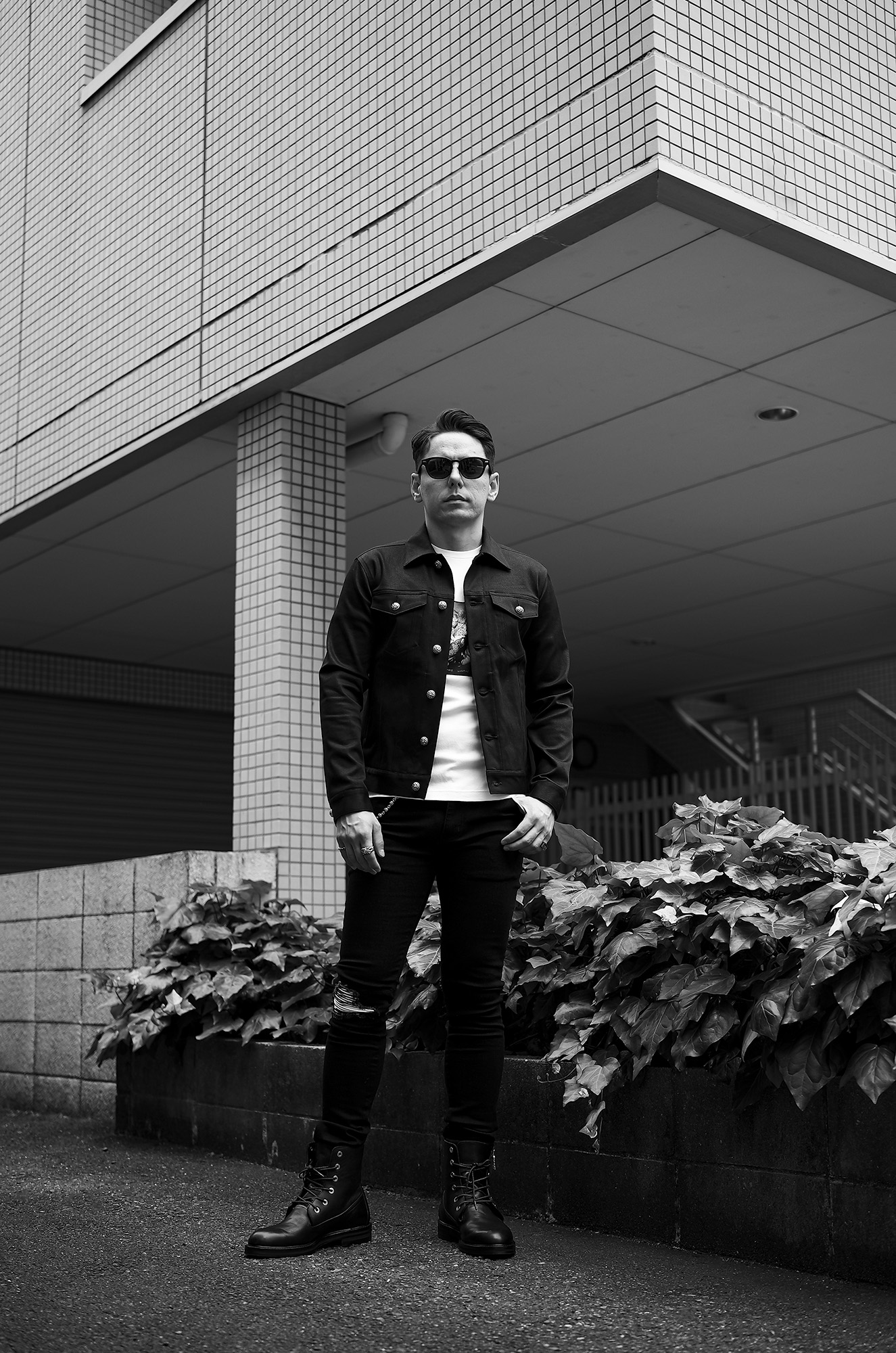 Balvenie Wilhelm (バルヴェニー ヴィルヘルム) No.13 TRACKER JACKET 925 SILVER (トラッカージャケット 925シルバー) デニムジャケット BLACK (ブラック) 愛知 名古屋 Alto e Diritto altoediritto アルトエデリット