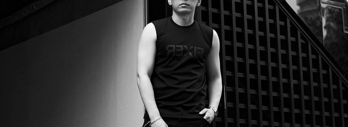FIXER × CASABLANCA SPECTACLES "STIFF" MATTE BLACK // FIXER "FNS-01" Reverse Print Sleeveless ALL BLACK // Balvenie Wilhelm "CRUSADER BRACELET" 925 SILVER // Balvenie Wilhelm "CRUSADER WALLET CHAIN" 2CLIP 11PIEACE 925 SILVER // Balvenie Wilhelm "VALIANT RING" 925 SILVER // Balvenie Wilhelm "MATILDA RING" 925 SILVER // cuervo bopoha "Bal" 9oz BLACK COMFORT DENIM BLACK × WHITE・11 // FIXER "FBT-01" TRIPLE STRAP BOOTS BLACK フィクサー × カサブランカ スペクタクルズ リバース ノースリーブTシャツ オールブラック バルヴェニーヴィルヘルム クルセーダー ブレスレット クルセーダーウォレットチェーン ヴァリアントリング マチルダリング クエルボヴァローナ バル　デニム クラッシュデニム トリプルストラップブーツ 愛知 名古屋 Alto e Diritto altoediritto アルトエデリット