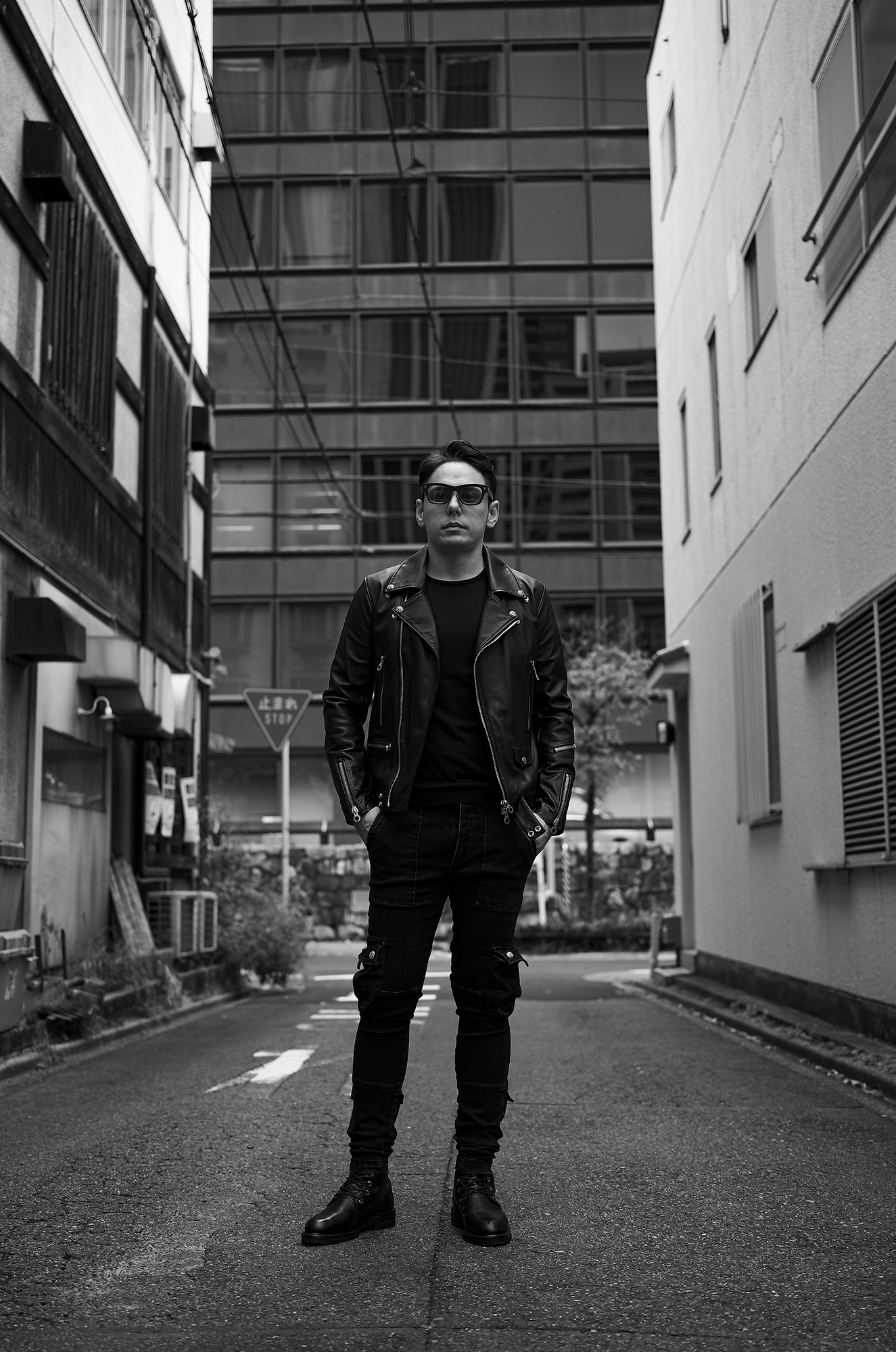 FIXER × CASABLANCA SPECTACLES SUBPOP ACETATE FLAME 925 SILVER MATTE BLACK // PRISONER ID2410 DOUBLE RIDERS 925 SILVER ANSHAR CALF BLACK // PRISONER ID1115 CARGO PANTS 925 SILVER BLACK // PRISONER ID2017 COMBAT BOOTS 925 SILVER ASTARTE CALF BLACK CALF プリズナー ダブルライダース カーゴパンツ コンバットブーツ フィクサー カサブランカ サブポップ マットブラック 愛知 名古屋 Alto e Diritto altoediritto アルトエデリット