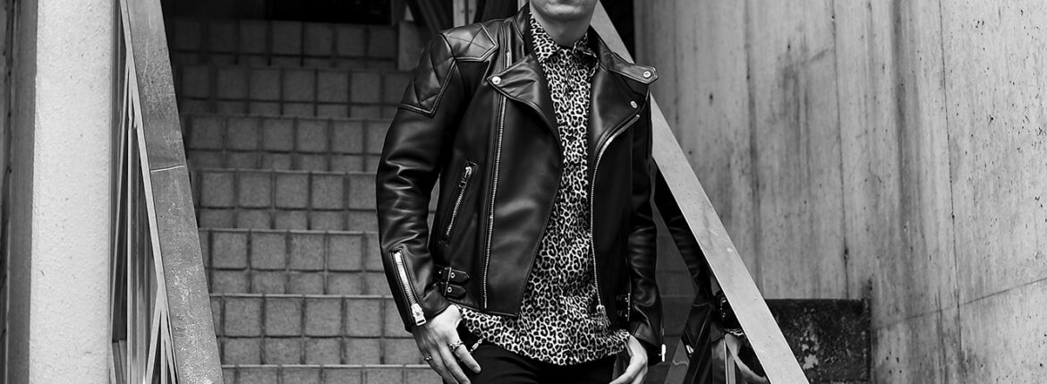FIXER × CASABLANCA SPECTACLES SUBPOP 925 SILVER MATTE BLACK // UNFADING FALCON SEMI DOUBLE RIDERS Cow Leather BLACK // ROLL Leopard Pattern Short Sleeve Shirt // Balvenie Wilhelm VALIANT RING 925 SILVER // Balvenie Wilhelm MATILDA RING 925 SILVER // Balvenie Wilhelm CRUSADER WALLET CHAIN 2CLIP 11PIEACE 925 SILVER // cuervo bopoha Bal 9oz BLACK COMFORT DENIM BLACK・10 // FIXER FBT-01 TRIPLE STRAP BOOTS BLACK フィクサー カサブランカ サブポップ 925シルバー アンフェイディング ファルコン セミダブルライダース カウレザー 魔裟斗 ロウル レオパード バルヴェニーヴィルヘルム クルセイダーウォレットチェーン ヴァリアントリング マチルダリング