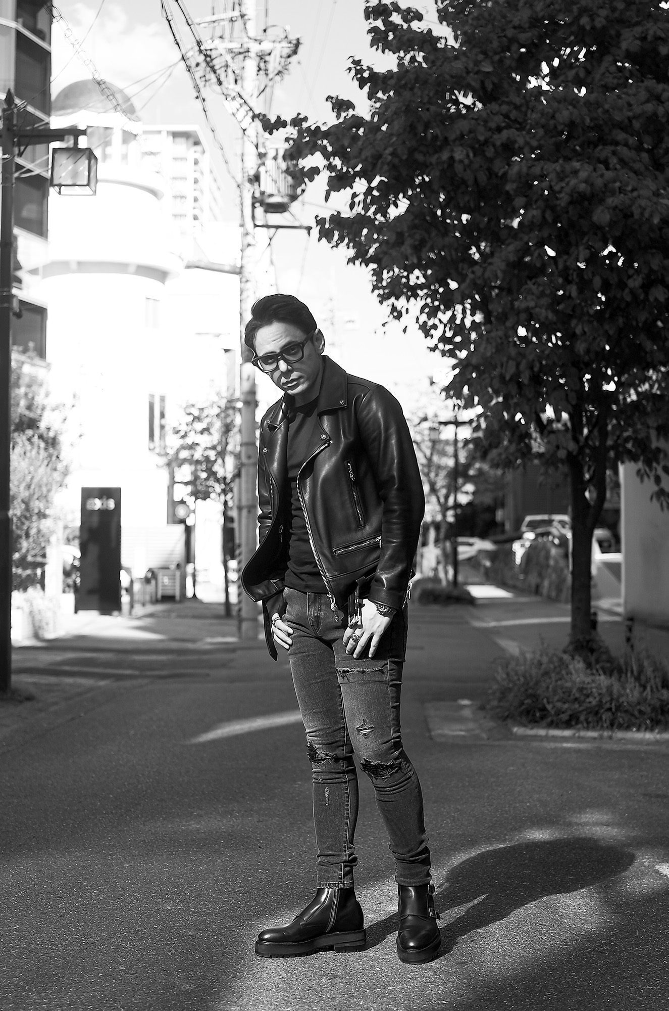 FIXER × CASABLANCA SPECTACLES "SUBPOP" ACETATE FLAME 925 SILVER MATTE BLACK /// Balvenie Wilhelm "No.01" DOUBLE RIDERS 925 SILVER COW LEATHER BLACK /// cuervo bopoha "Bal" 9oz BLACK COMFORT DENIM BLACK・28 /// FIXER "FBT-01" TRIPLE STRAP BOOTS BLACK フィクサー カサブランカスペクタクルス サブポップ マットブラック バルヴェニーヴィルヘルム ダブルライダース クエルボヴァローナ バル トリプルストラップブーツ 愛知 名古屋 Alto e Diritto altoediritto アルトエデリット