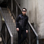FIXER(フィクサー) F11(エフイレブン) FLIGHT JACKET Cow Leather フライト レザー ジャケット BLACK (ブラック)【ご予約開始】【2025.5.10(Sat)～2025.5.25(Sun)】 フィクサー フライトジャケット カウレザー ブラック 愛知 名古屋 Alto e Diritto altoediritto アルトエデリット レザージャケット ライダースジャケット