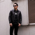 FIXER(フィクサー) F11(エフイレブン) FLIGHT JACKET Cow Leather フライト レザー ジャケット BLACK (ブラック)【ご予約受付中】【2025.5.10(Sat)～2025.5.25(Sun)】のイメージ