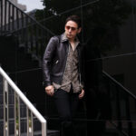 FIXER F9 SINGLE RIDERS Horse Leather BLACK , Cashmere Suede Leather BLACK , Cow Leather BLACK 【ご予約開始】【2025.5.10(Sat)～2025.5.25(Sun)】愛知 名古屋 Alto e Diritto altoediritto アルトエデリット シングルライダース レザージャケット ホースレザー カシミヤスエード カウレザー