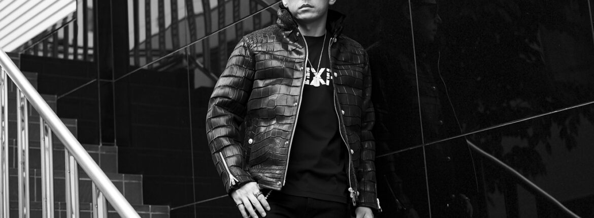 FIXER THUNDERCAT 925 STERLING SILVER MATTE BLACK // ISAMU KATAYAMA BACKLASH The Line ALT-270 925 STERLING SILVER CROCODILE LEATHER DOWN JACKET BLACK // FIXER DOGTAG 925 STERLING SILVER // FIXER FTS-10 Reverse Print T-shirt BLACK // ISAMU KATAYAMA BACKLASH × FIXER Stretch Skinny Denim Pants FIX-2117-02 京都紋付黒染め『深黒』 BLACK // Balvenie Wilhelm BULLER WALLET CHAIN 2CLIP 925 SILVER // Balvenie Wilhelm VALIANT RING 925 SILVER // Balvenie Wilhelm MATILDA RING 925 SILVER // FIXER FBT-01 TRIPLE STRAP BOOTS CALF LEATHER BLACK フィクサー サンダーキャット マットブラック イサムカタヤマバックラッシュ ザライン クロコダイル ダウンジャケット ドッグタグ リバースプリント デニム Deep Black バルヴェニーヴィルヘルム バレットウォレットチェーン ヴァリアントリング マチルダリング トリプルストラップブーツ 愛知 名古屋 Alto e Diritto altoediritto アルトエデリット 片山勇