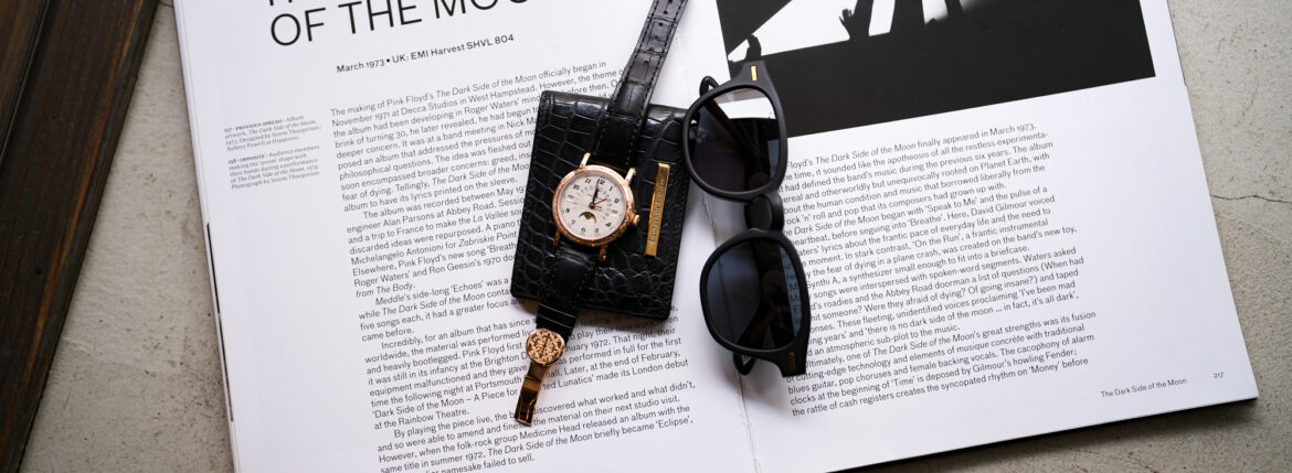 PATEK PHILIPPE "5160/500R-001" // Georges de Patricia "Cloud Crocodile" 18K GOLD // FIXER "THUNDERCAT" 18K GOLD MATTE BLACK パテックフィリップ ジョルジュドパトリシア クラウドクロコダイル 18Kゴールド フィクサー マットブラック サングラス 愛知 名古屋 Alto e Diritto altoediritto