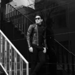 UNFADING (アンフェイディング) FALCON (ファルコン) SEMI DOUBLE RIDERS Cow Leather カウレザー セミダブル ライダース ジャケット BLACK (ブラック) Made in Japan (日本製) 愛知 名古屋 Alto e Diritto altoediritto アルトエデリット 魔裟斗 masato 魔裟斗チャンネル YOUTUBE 革ジャン レザージャケット 　ライダースジャケット