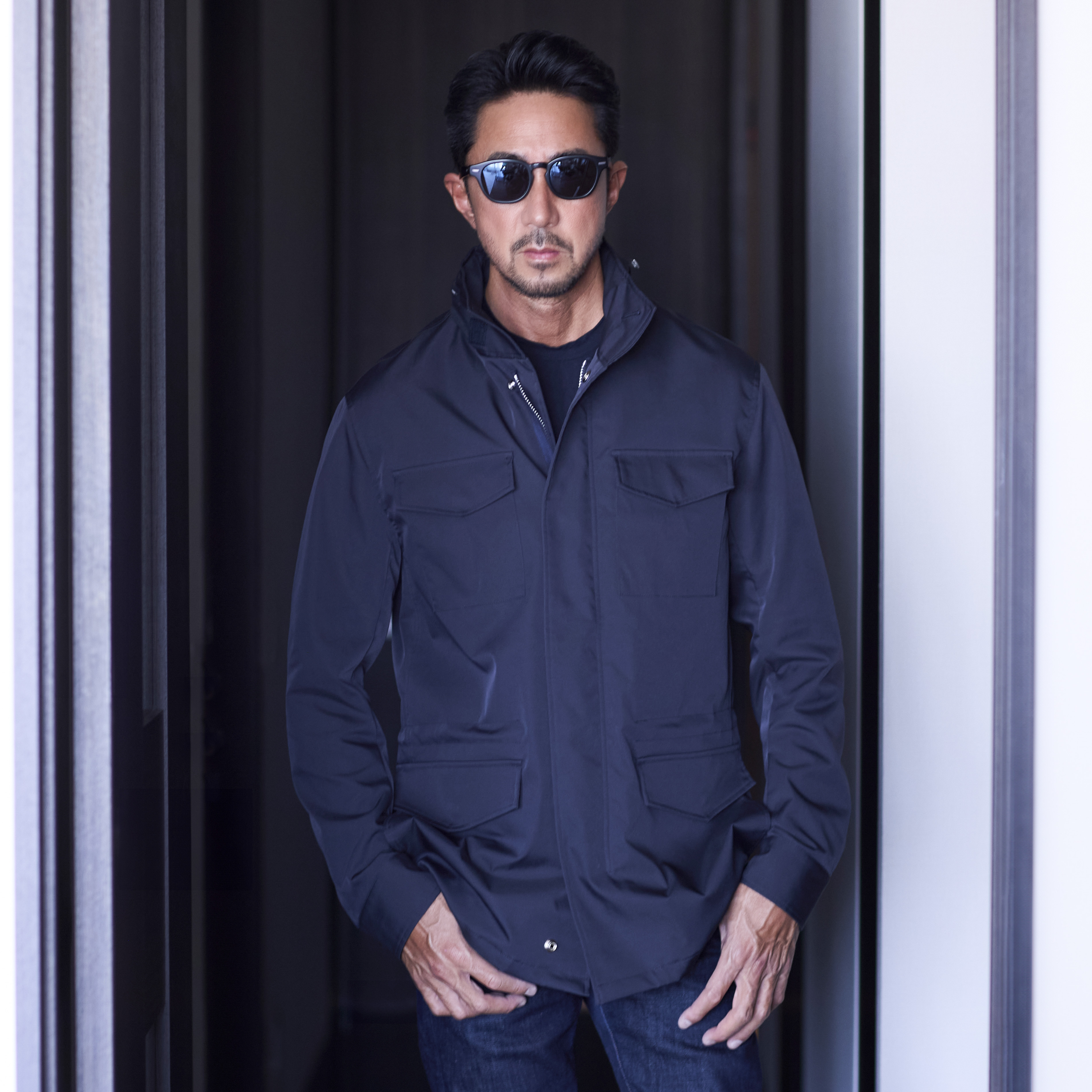 1PIU1UGUALE3 BLACK MILITARY BY YOSHIMASA HOSHIBA Vol.25 "M-65 FIELD JACKET" "NAVY" 2025【Special Model】 ウノピュウノウグァーレトレ 干場義雅 愛知 名古屋 Alto e Diritto altoediritto アルトエデリット フィールドジャケット ネイビー 紺色