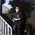 BALMAIN（バルマン）COUTURE LABEL GDP OVERSHIRT (クチュール ラベル ジーディーピー オーバーシャツ) レザーポケット オーバーシャツ NOIR (ブラック) 2025のイメージ