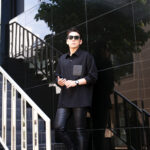 BALMAIN（バルマン）COUTURE LABEL GDP OVERSHIRT (クチュール ラベル ジーディーピー オーバーシャツ) レザーポケット オーバーシャツ NOIR (ブラック) 2025 愛知 名古屋 Alto e Diritto altoediritto アルトエデリット