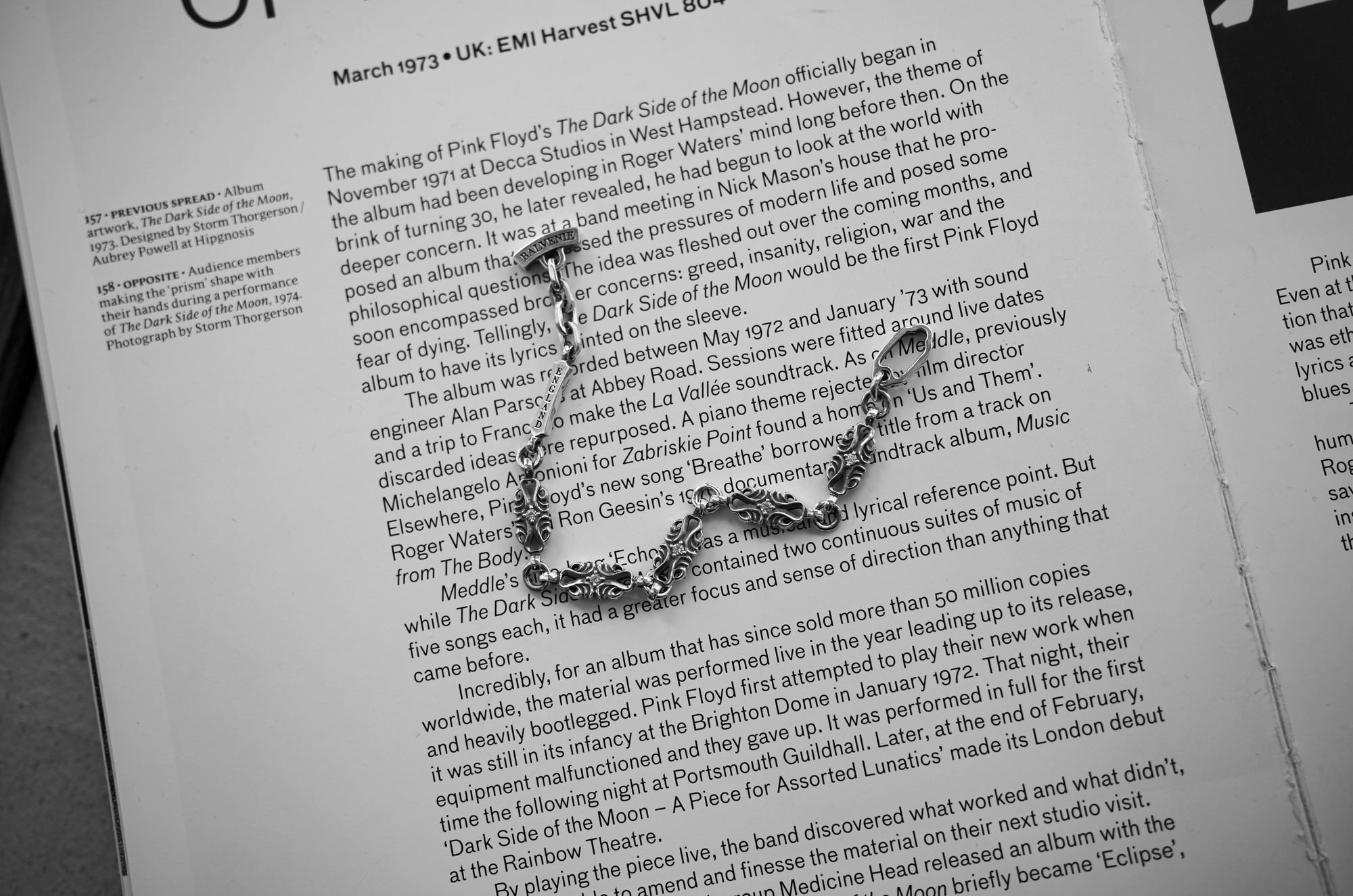Balvenie Wilhelm (バルヴェニー ヴィルヘルム) CRUSADER BRACELET 925 SILVER WHITE DIAMOND クルセイダー ブレスレット SILVER WHITE DIAMOND (シルバー × ホワイトダイヤモンド) Made In England (イギリス製) 愛知 名古屋 Alto e Diritto altoediritto アルトエデリット
