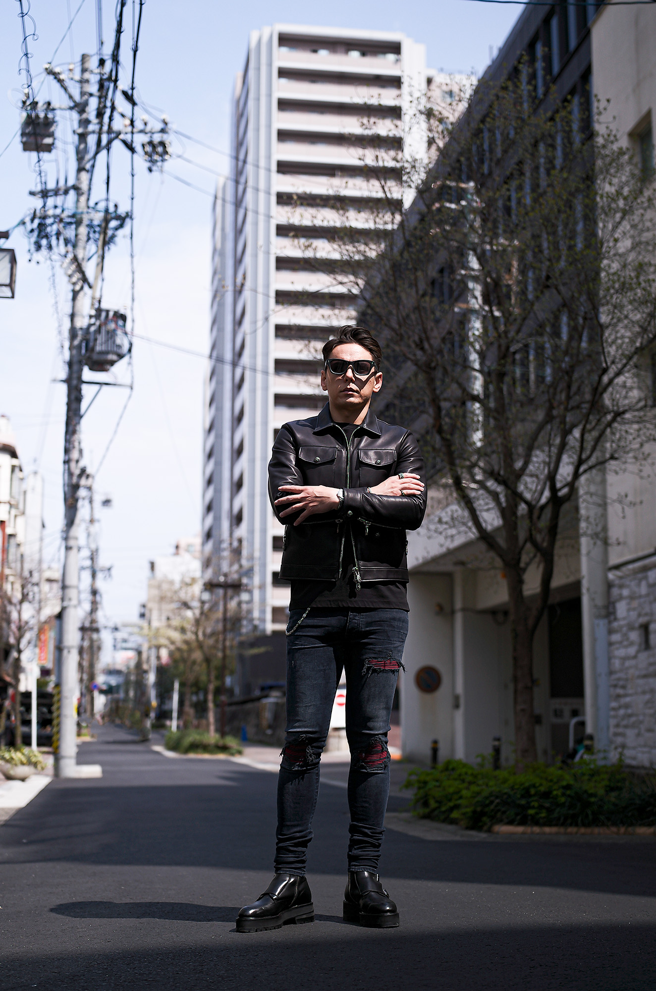 Balvenie Wilhelm (バルヴェニー ヴィルヘルム) No.05 TRACKER JACKET 925 SILVER (ナンバーゼロファイブ トラッカージャケット 925シルバー) COW LEATHER (カウレザー) レザー ジャケット BLACK (ブラック) Made In England (イギリス製)  【ご予約開始】愛知 名古屋 Alto e Diritto altoediritto アルトエデリット