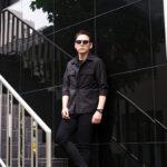 CRUNA (クルーナ) BRUGES (ブルージュ) Relax Fit Overshirt リラックス フィット オーバー シャツ NERO (ブラック・900) Made in Italy (イタリア製) 2025春夏新作 愛知 名古屋 Alto e Diritto altoediritto アルトエデリット