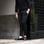 cuervo bopoha (クエルボ ヴァローナ) Sartoria Collection (サルトリア コレクション) Hedi (エディ) Super 120’s WASHABLE STRETCH TECH TROPICAL WOOL ストレッチ ウォッシャブル　サマーウール タイトフィット パンツ BLACK (ブラック) MADE IN JAPAN (日本製) 2025 愛知 名古屋 Alto e Diritto altoediritto アルトエデリット