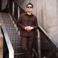 FIXER BLACK PANTHER 18K GOLD HAVANA // CRUNA BRUGES Relax Fit Overshirt CIOCCOLATO // Balvenie Wilhelm VALIANT RING 22K GOLD // PATEK PHILIPPE Nautilus 5712R // CRUNA KENSINGTON 1P Taparde Trousers CIOCCOLATOのイメージ