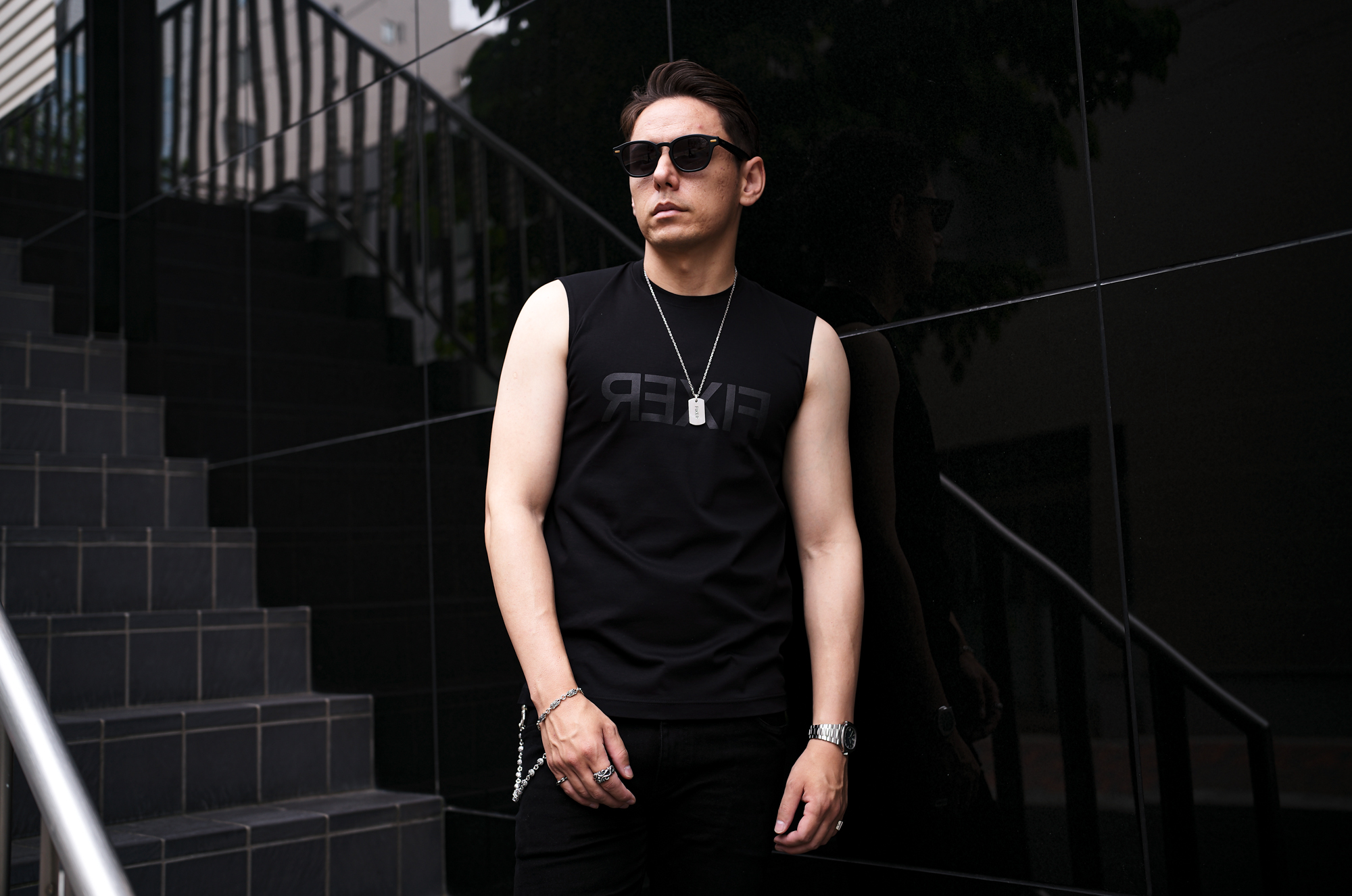 FIXER (フィクサー) DOGTAG 925 STERLING SILVER (925 スターリングシルバー) ドッグタグ ネックレス SILVER (シルバー) 【ご予約開始】【2025.6.12(Thu)～2025.6.29(Sun)】愛知 名古屋 Alto e Diritto altoediritto アルトエデリット