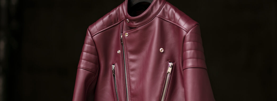 FIXER F7 SEMI DOUBLE RIDERS Cow Leather BURGUNDY フィクサー エフセブン ダブルライダース カウレザー バーガンディー 愛知 名古屋 Alto e Diritto altoediritto アルトエデリット