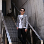 FIXER(フィクサー) F7(エフセブン) SEMI DOUBLE RIDERS Cow Leather セミダブルライダース ジャケット GRAY (グレー) 【ご予約開始します】【2024.1.04(Thu)～2024.1.14(Sun)】愛知 名古屋 Alto e Diritto altoediritto アルトエデリット