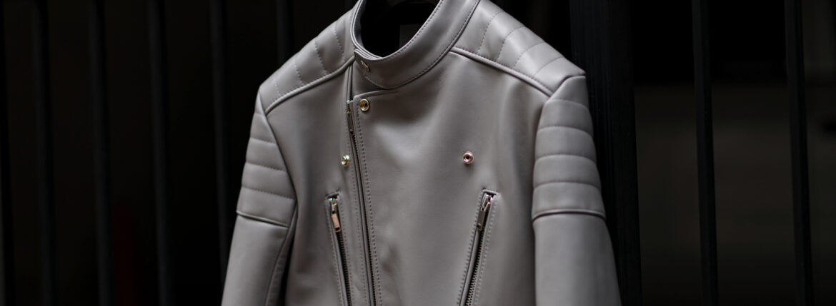 FIXER F7 SEMI DOUBLE RIDERS Cow Leather GRAY フィクサー エフセブン ダブルライダース カウレザー グレー 愛知 名古屋 Alto e Diritto altoediritto アルトエデリット