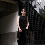 FIXER (フィクサー) FNS-01 Reverse Print Sleeveless T-shirt リバースプリント スリーブレス Tシャツ ALL BLACK (オールブラック)【ご予約開始】【2025.6.26(Thu)～2025.7.13(Sun)】 FIXER FNS-01 フィクサー ノースリーブ タンクトップ リバースプリント オールブラック ホワイト ブラック 愛知 名古屋 Alto e Diritto altoediritto アルトエデリット