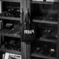 FIXER “FTB-01” Reverse Print TOTE BAG BLACKのイメージ