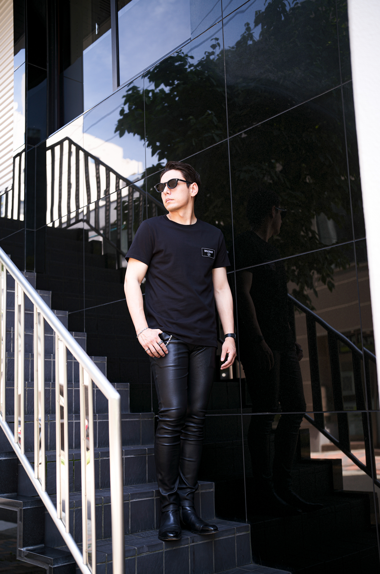 ISAMU KATAYAMA BACKLASH (イサムカタヤマ バックラッシュ) Deerskin Stretch Pants (ディアスキン ストレッチ パンツ) ディアスキン ストレッチ レザー スキニー パンツ BLACK (ブラック) 【ご予約開始】愛知 名古屋 Alto e Diritto altoediritto アルトエデリット