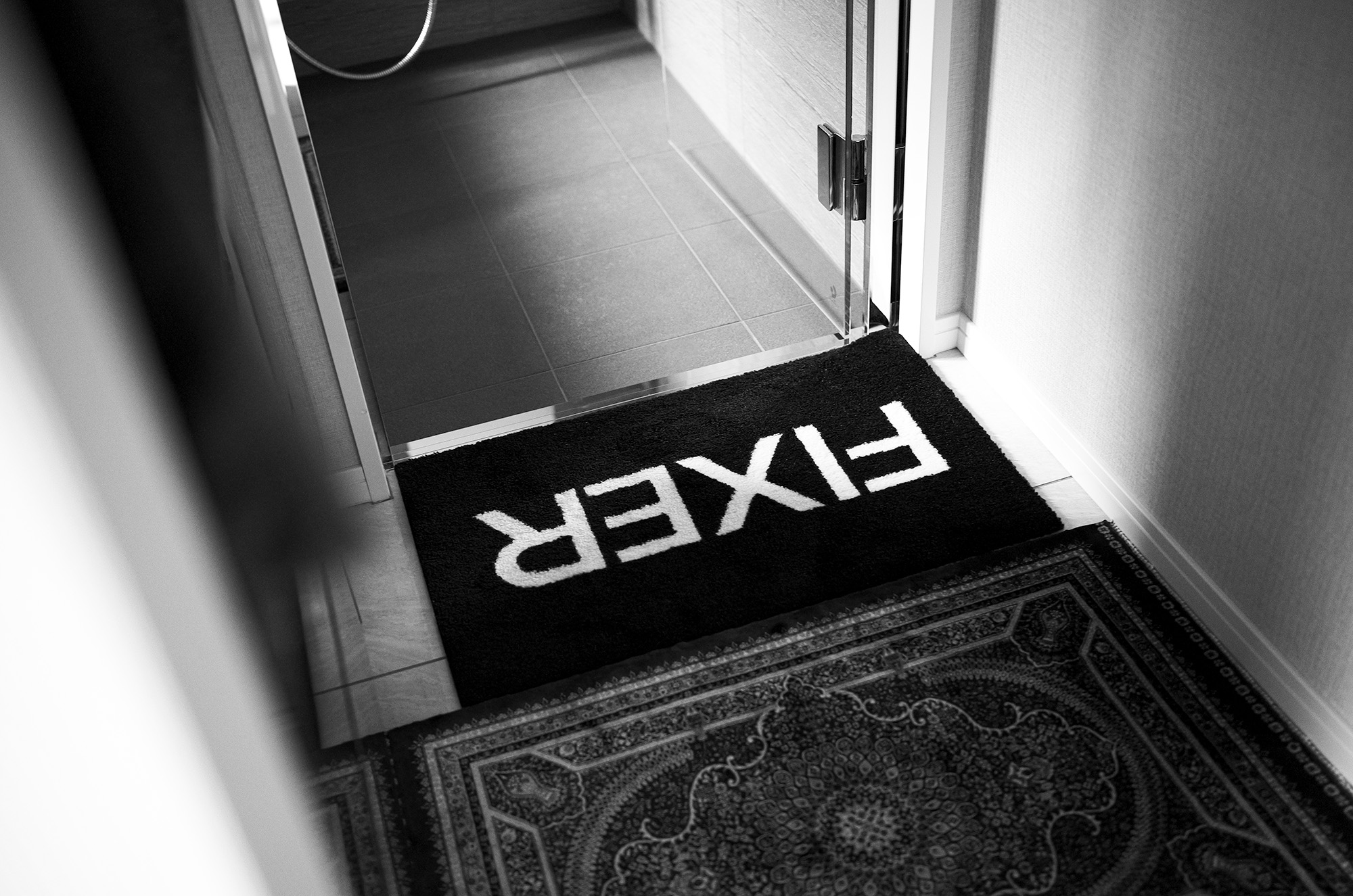 「6.17(tue)」,「6.18(wed)」お休みとなります 愛知 名古屋 Alto e Diritto altoediritto アルトエデリット　FIXER FMT-01 LOGO MAT ロゴマット