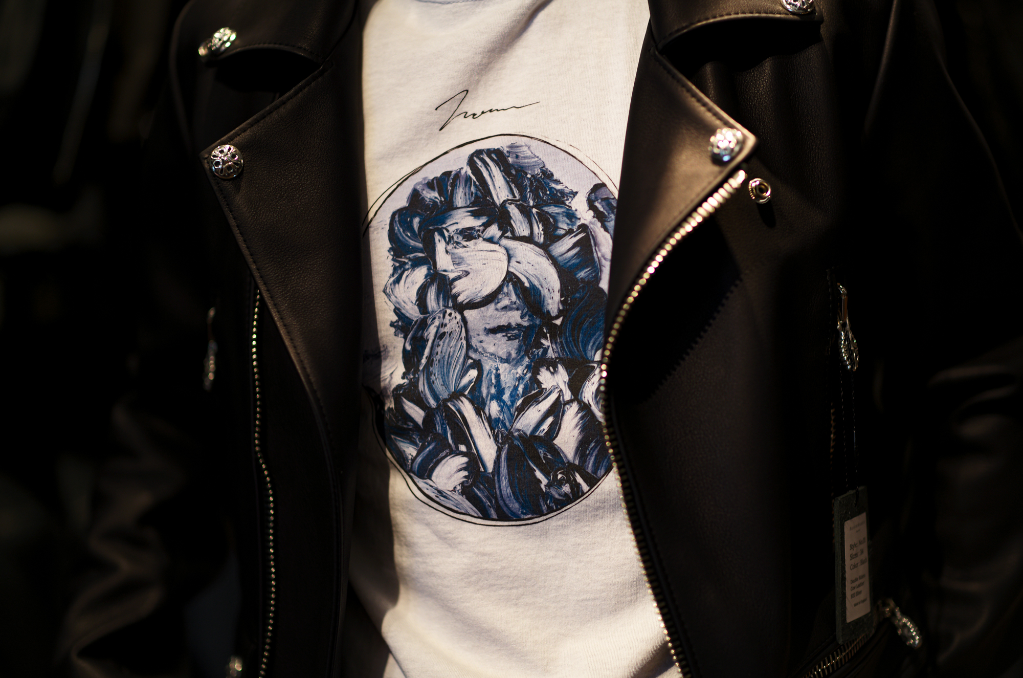 Balvenie Wilhelm No.01 DOUBLE RIDERS 925 SILVER COW LEATHER BLACK // AVANTARE NOA-01 MJ by NEUNOA Art T-Shirts WHITE バルヴェニーヴィルヘルム ダブルライダース カウレザー アヴァンターレ ニューノア アートTシャツ ホワイト 愛知 名古屋 Alto e Diritto altoediritto アルトエデリット