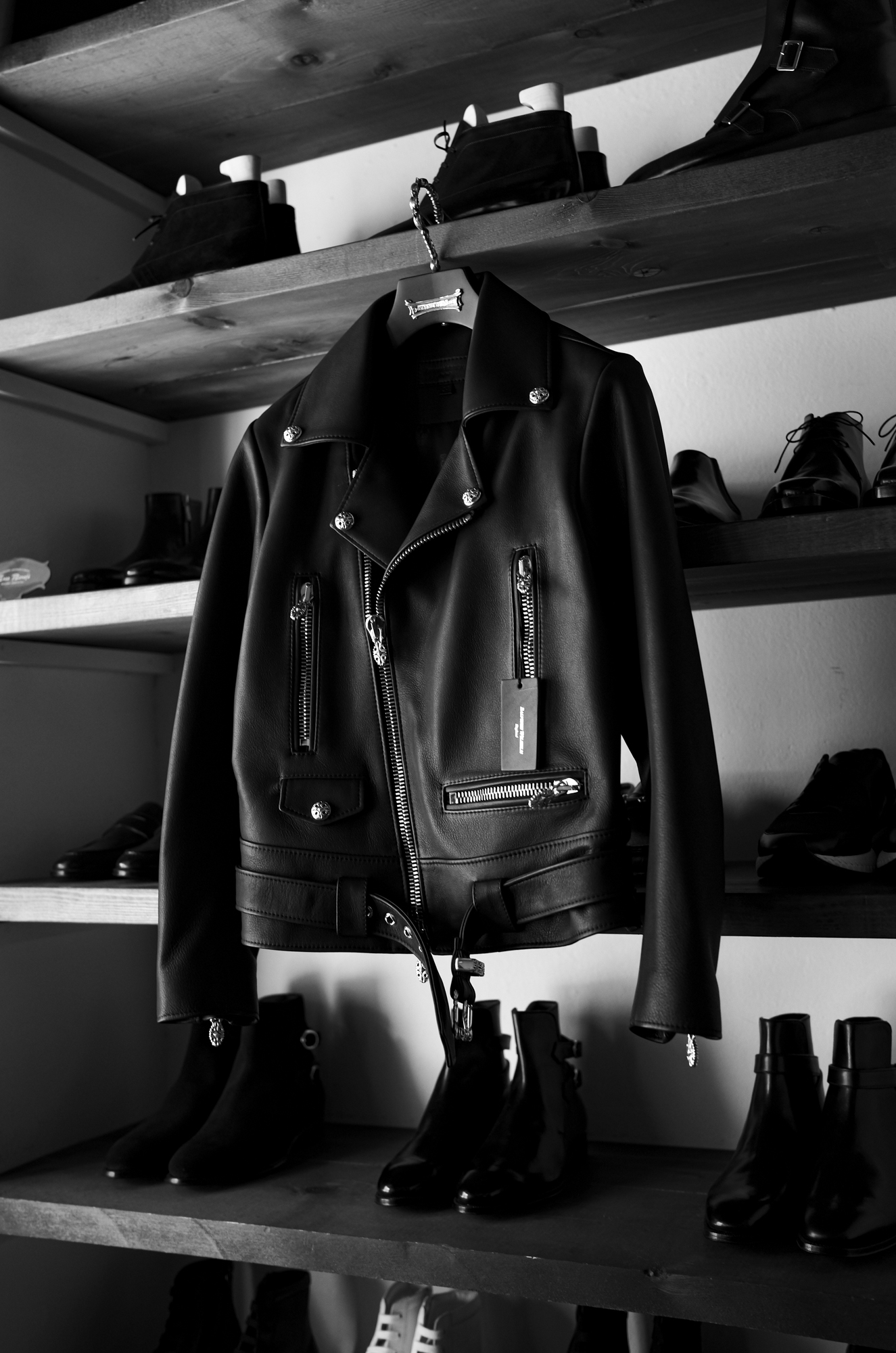 Balvenie Wilhelm "No.01" DOUBLE RIDERS 925 SILVER COW LEATHER BLACK バルヴェニー ヴィルヘルム ナンバースリー ダブルライダース 925シルバー カウレザー レザージャケット ライダースジャケット 愛知 名古屋 Alto e Diritto altoediritto アルトエデリット