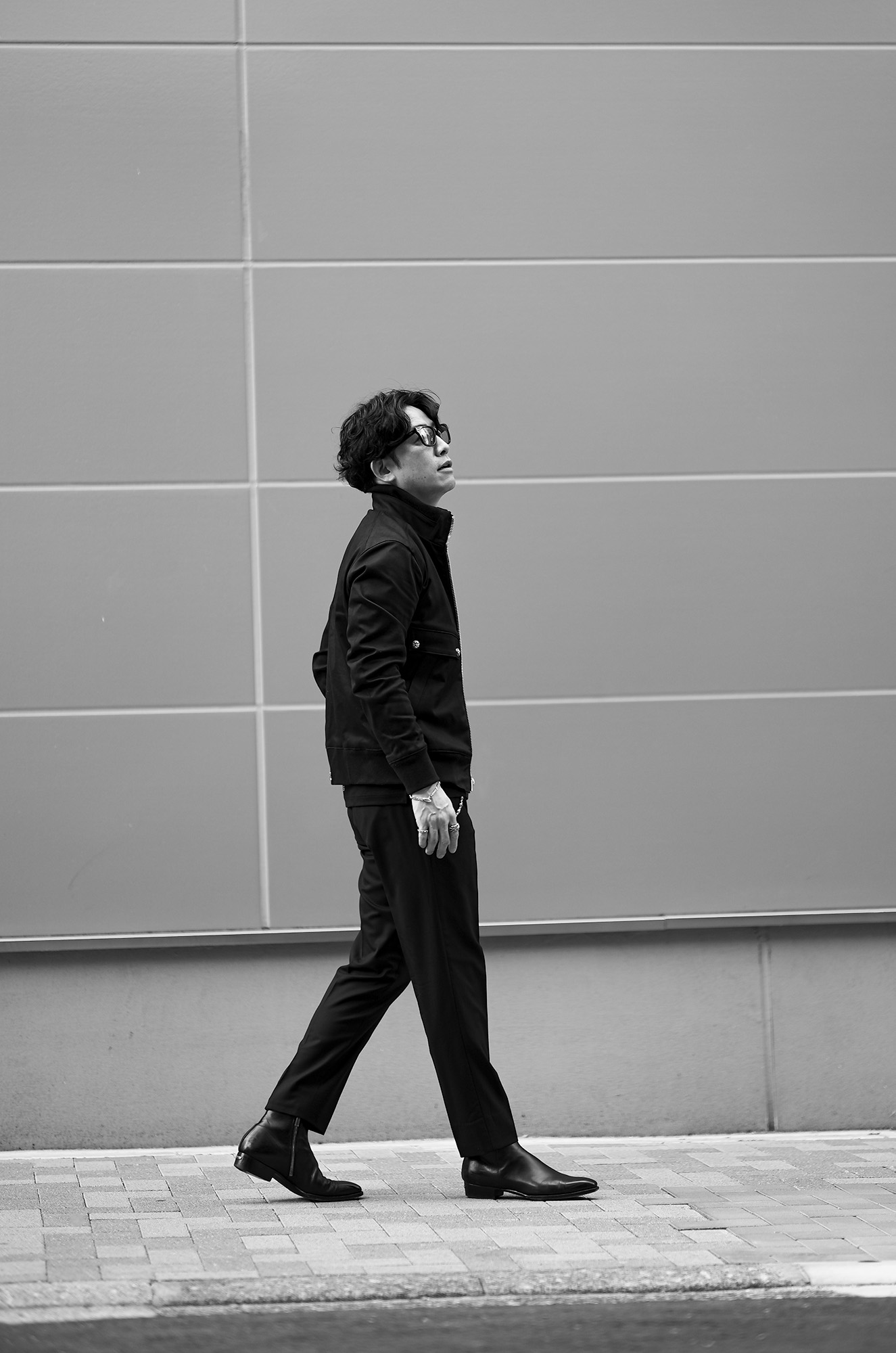 Balvenie Wilhelm (バルヴェニー ヴィルヘルム) No.15 A-1 TYPE BLOUSON 925 SILVER (A-1 タイプ ブルゾン 925シルバー) フライトジャケット BLACK (ブラック) 愛知　名古屋 Alto e Diritto altoediritto アルトエデリット