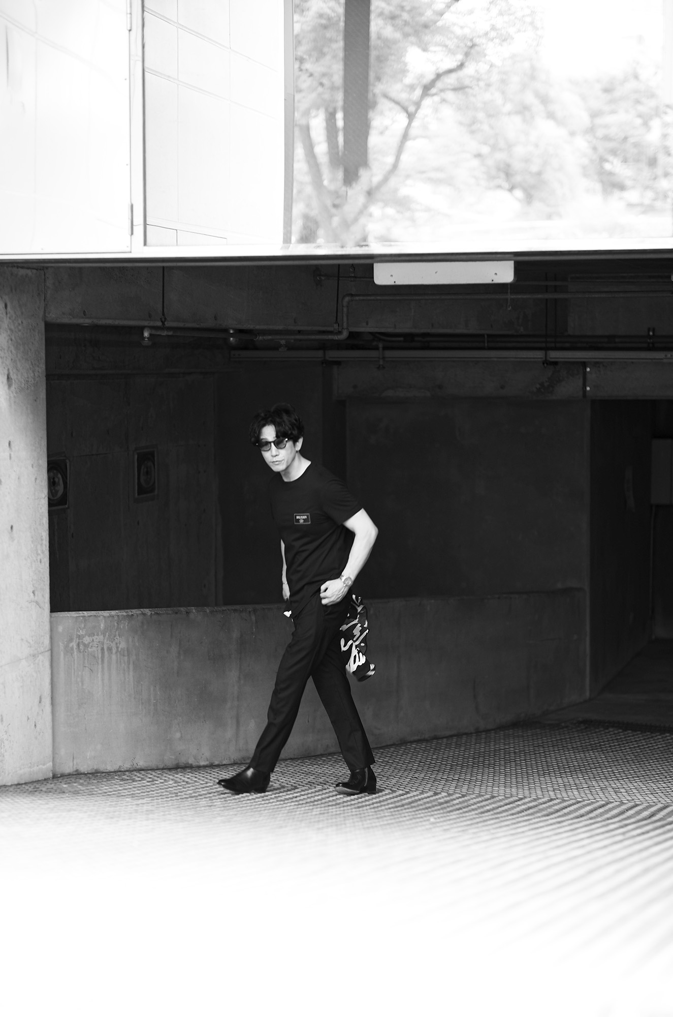 cuervo bopoha Sartoria Collection Chris SLACKS BLACK クエルボ ヴァローナ サルトリア コレクション クリス スラックス ブラック 愛知 名古屋 Alto e Diritto altoediritto アルトエデリット ドレス スラックス 鬼ドレス