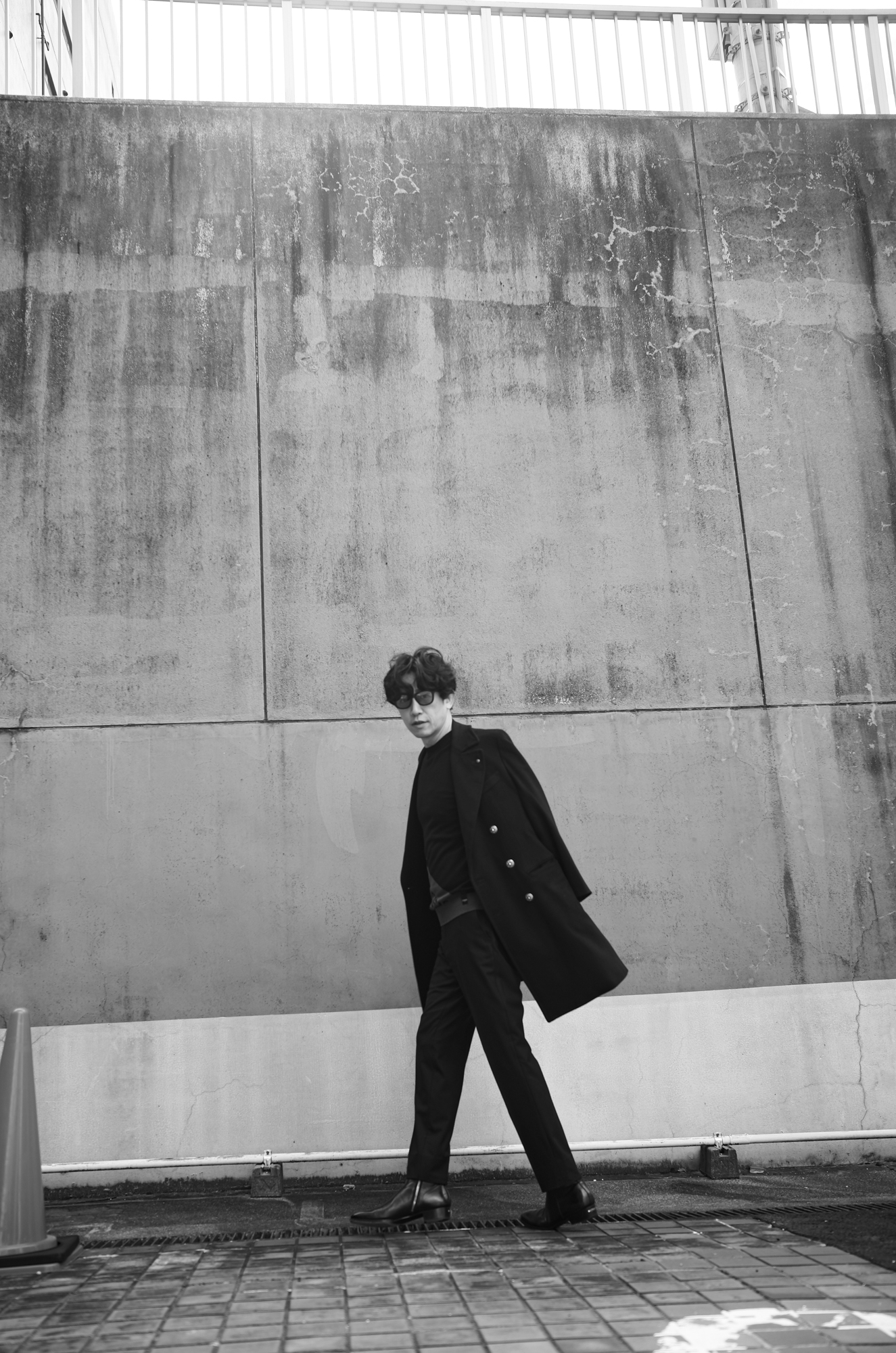 cuervo bopoha Sartoria Collection "Chris" SLACKS BLACK クエルボ ヴァローナ サルトリア コレクション クリス スラックス ブラック 愛知 名古屋 Alto e Diritto altoediritto アルトエデリット ドレス スラックス 鬼ドレス