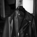 FIXER F1 DOUBLE RIDERS COW × “PYTHON” LEATHER BLACKのイメージ