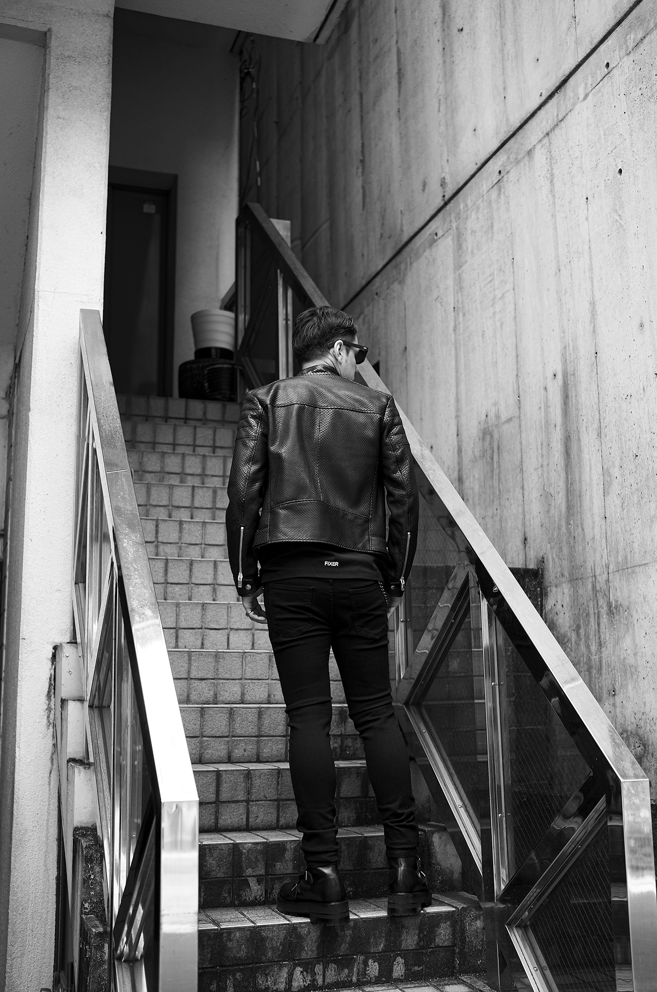 FIXER(フィクサー) F2 PYTHON(エフツー パイソン) SINGLE RIDERS PYTHON LEATHER パイソン エキゾチックレザー シングルライダース ジャケット BLACK(ブラック)【ご予約開始】愛知 名古屋 Alto e Diritto altoediritto アルトエデリット