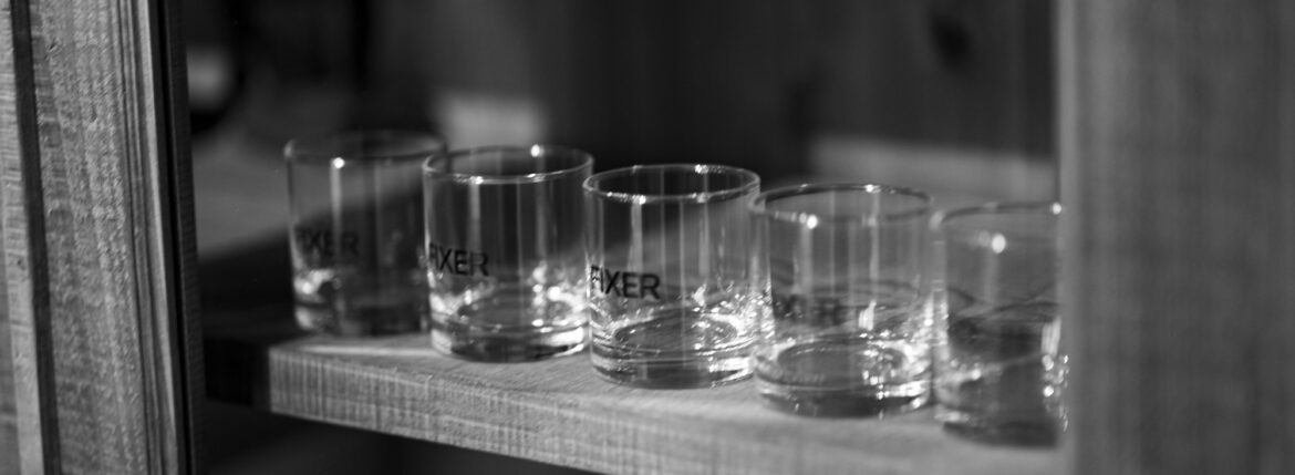 FIXER FGS-01 フィクサー エフジーエス rocks glass　ロックグラス グラス コップ ガラス ウィスキー ワイン wine whiskey 愛知 名古屋 Alto e Diritto altoediritto アルトエデリット