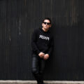 FIXER (フィクサー) FPK-05 Reverse Print Technical Jersey hoodie テクニカルジャージー フーディー BLACK (ブラック) 【ご予約受付中】【2025.7.25(Fri)～2025.8.10(Sun)】のイメージ