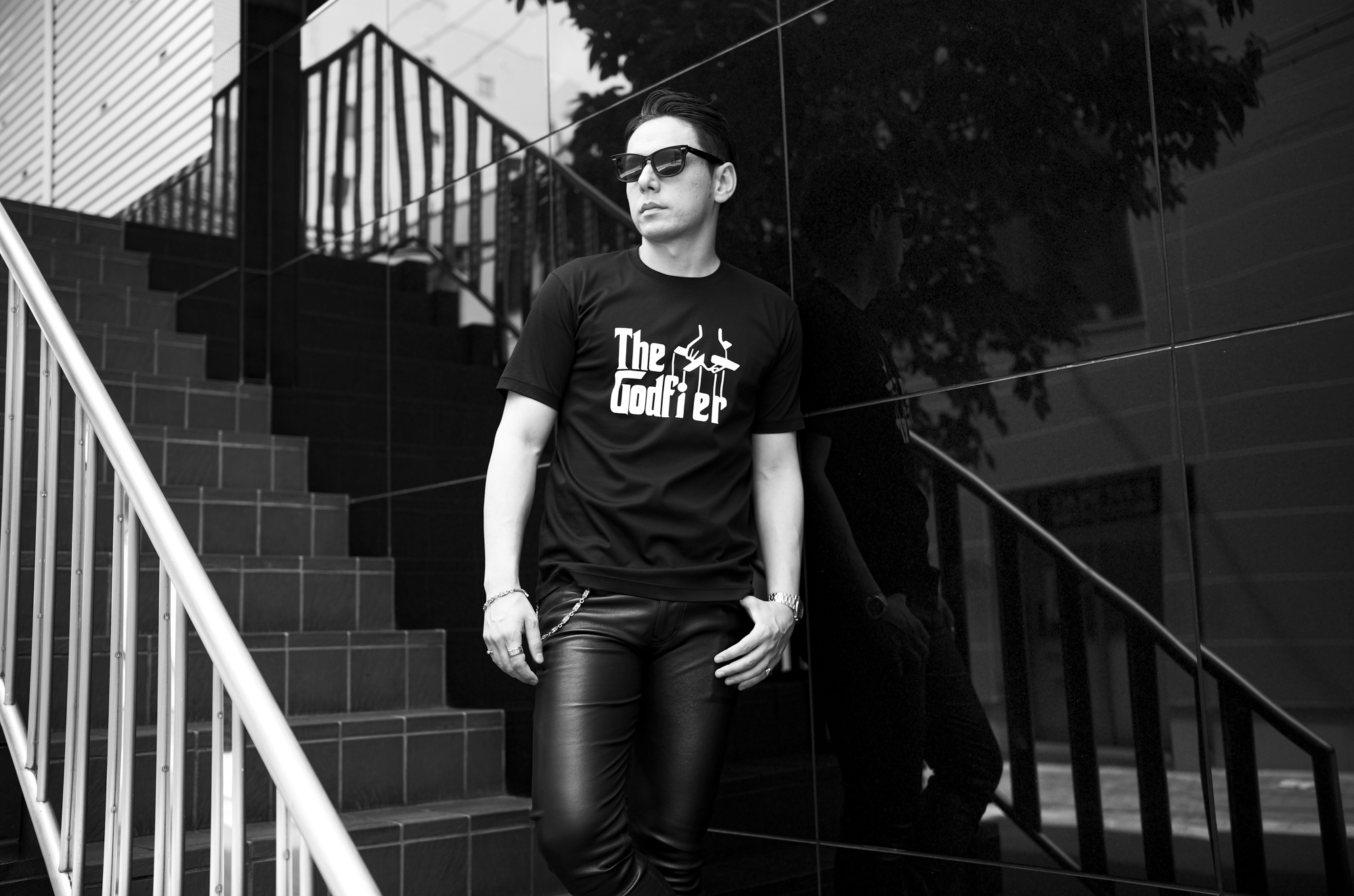 FIXER (フィクサー) FTS-09 The God fixer プリント Tシャツ BLACK (ブラック) 【ご予約開始】【2025.7.14(Mon)～2025.7.27(Sun)】 フィクサー エフティーエス ゴットフィクサー ブラック 愛知 名古屋 Alto e Diritto altoediritto アルトエデリット