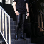 ISAMU KATAYAMA BACKLASH (イサムカタヤマ バックラッシュ) Deerskin Stretch Pants (ディアスキン ストレッチ パンツ) ディアスキン ストレッチ レザー スキニー パンツ BLACK (ブラック) 【ご予約開始】愛知 名古屋 Alto e Diritto altoediritto アルトエデリット