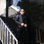 ROYAL LUSTER Theo CALF LEATHER SEMI DOUBLE RIDERS BLACK , NAVY , TURQUOISE 【ご予約開始】【2025.6.30(Mon)～2025.7.20(Sun)】愛知 名古屋 Alto e Diritto altoediritto アルトエデリット ロイヤルラスター テオ カーフレザー セミダブルライダース ブラック ネイビー ターコイズ